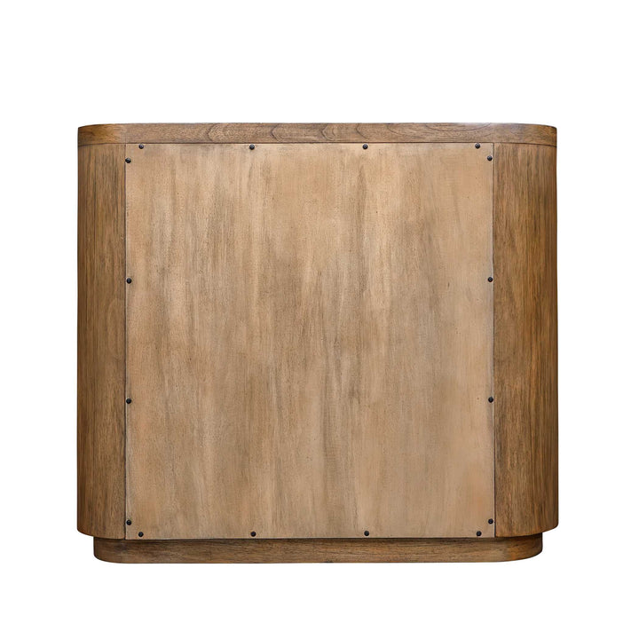 Newell Natural Wood 2 Door Cabinet