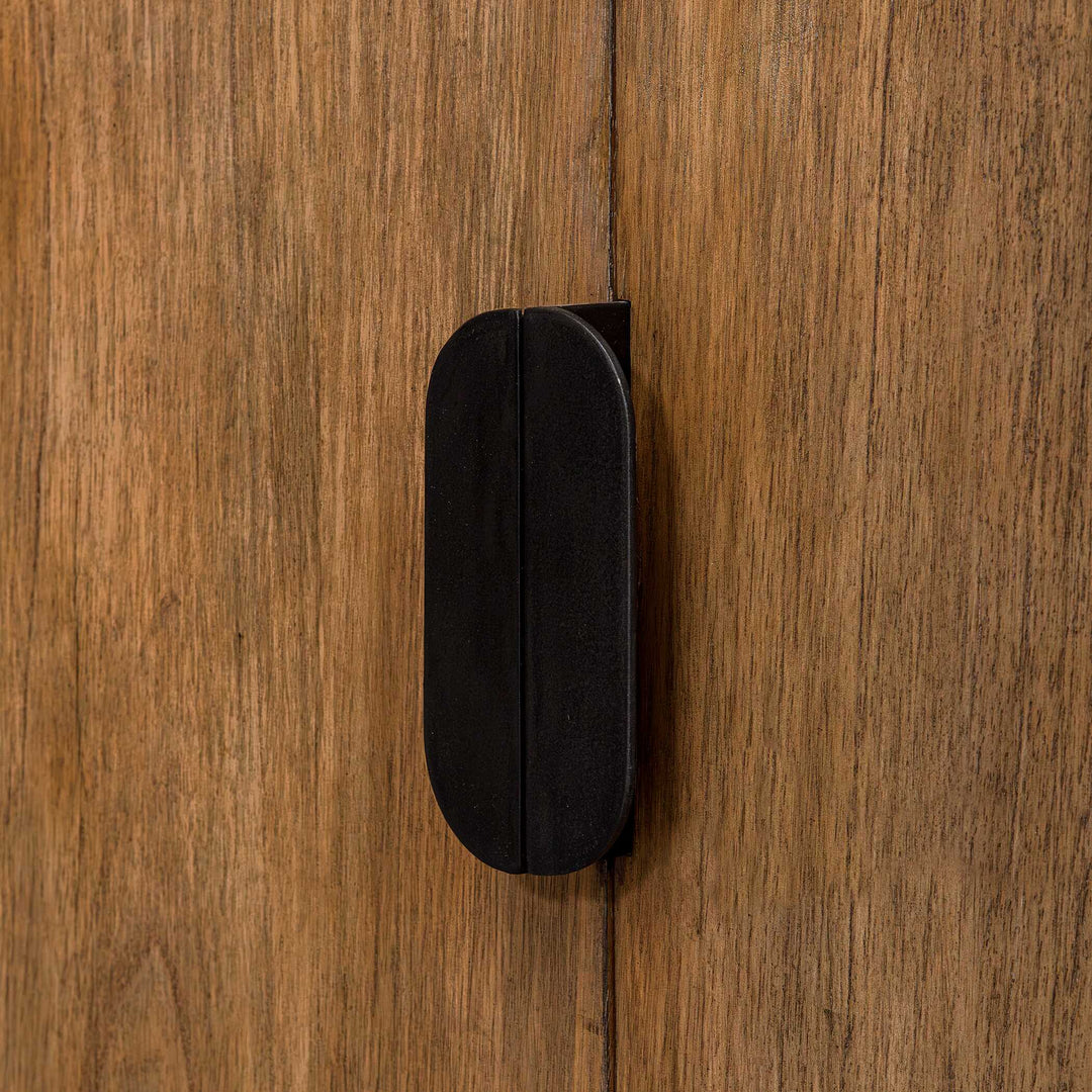 Newell Natural Wood 2 Door Cabinet