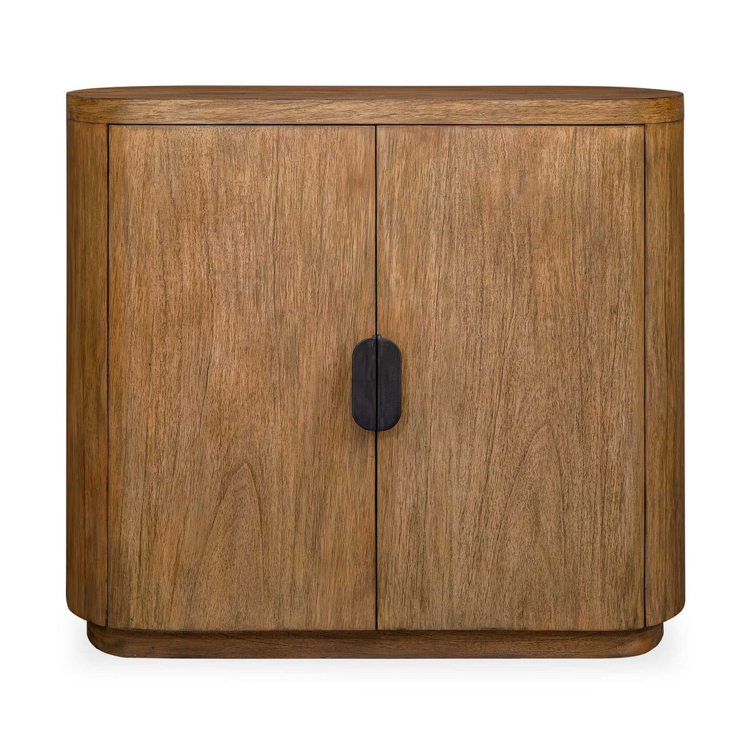 Newell Natural Wood 2 Door Cabinet