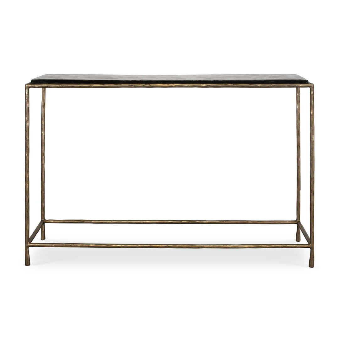 Ovard Minimalist Metal Console Table