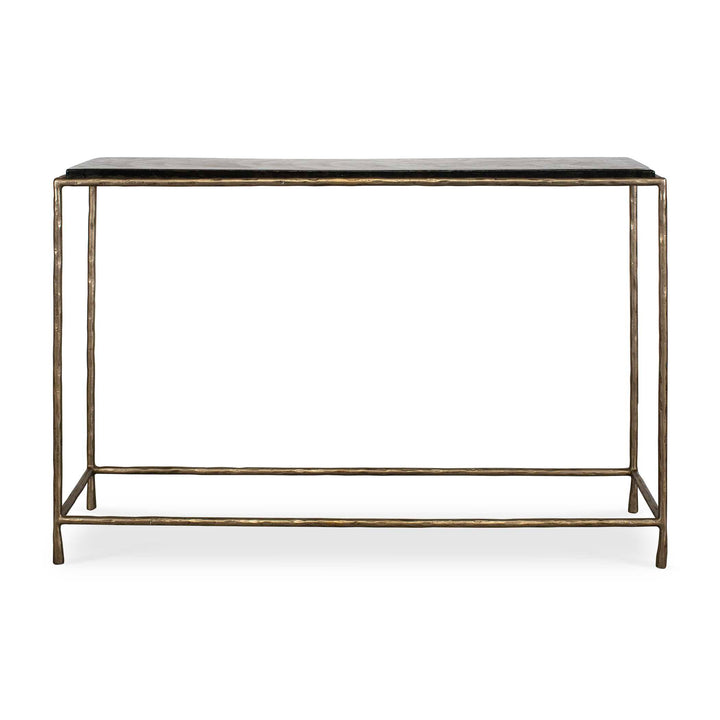 Ovard Minimalist Metal Console Table