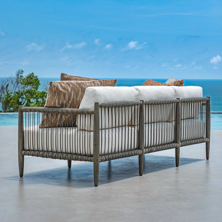 Borneo Oyster White Outdoor Sofa
