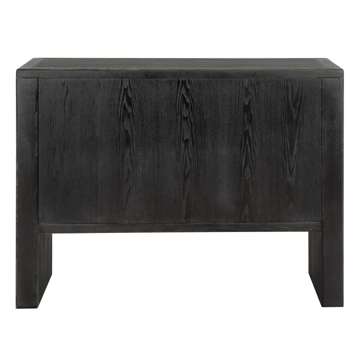 Bierk Dark Stain 2 Door Cabinet
