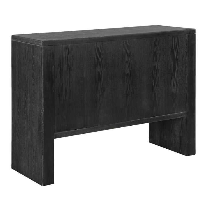 Bierk Dark Stain 2 Door Cabinet