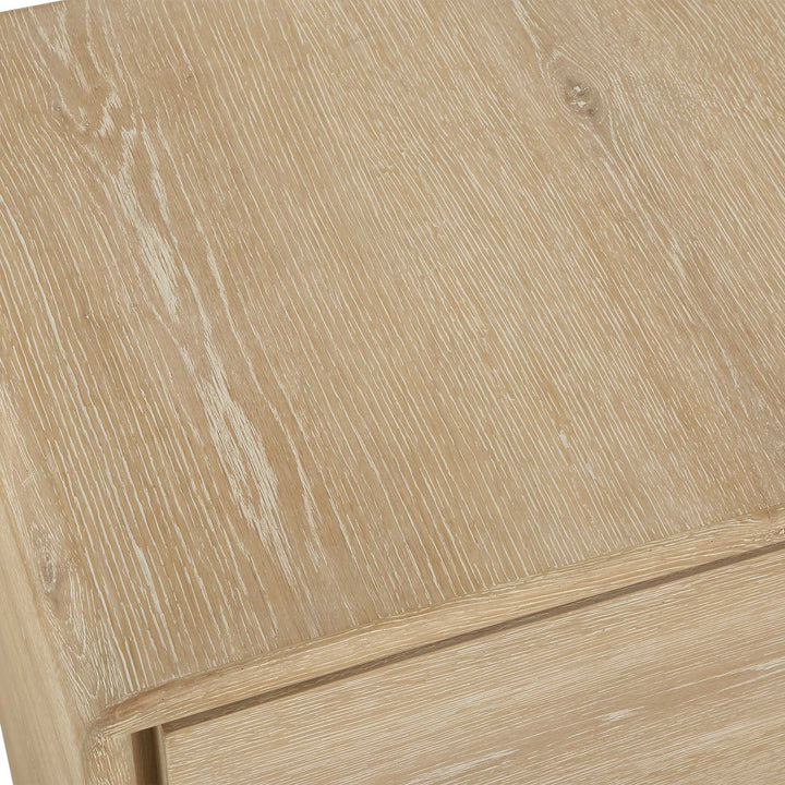 Evanston 4 Door Natural Oak Cabinet