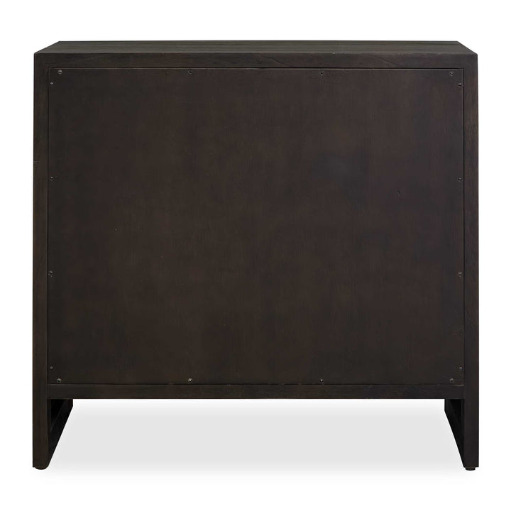 Lydon 4 Drawer Brown Finish Chest
