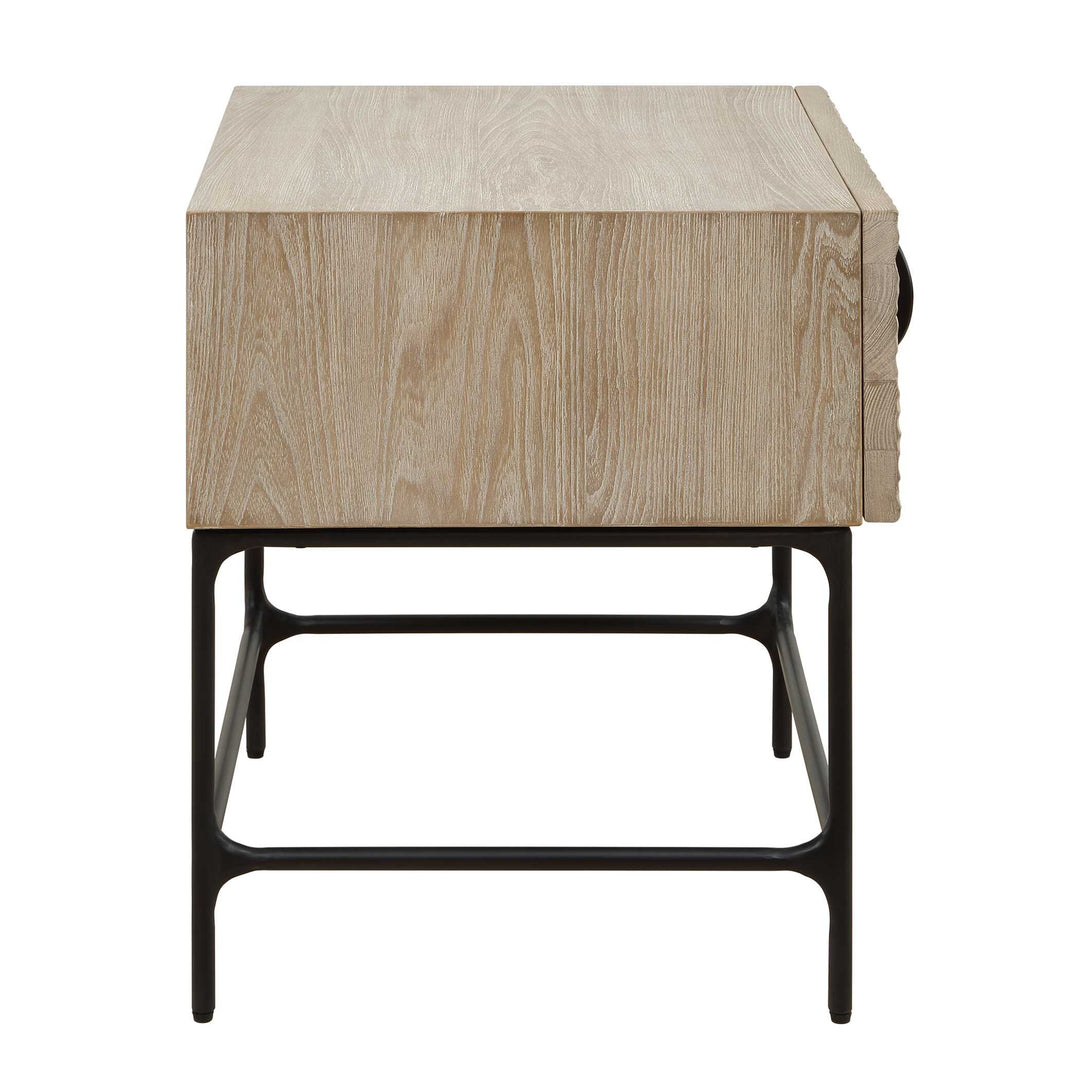 Lunar Wooden Side Table