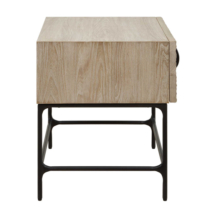 Lunar Wooden Side Table