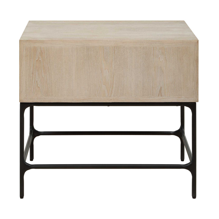 Lunar Wooden Side Table