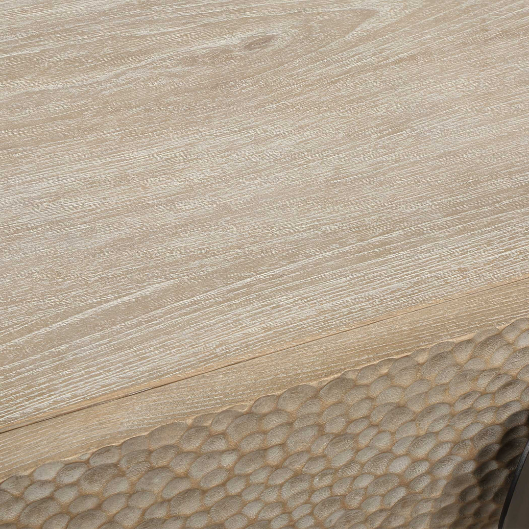 Lunar Wooden Side Table