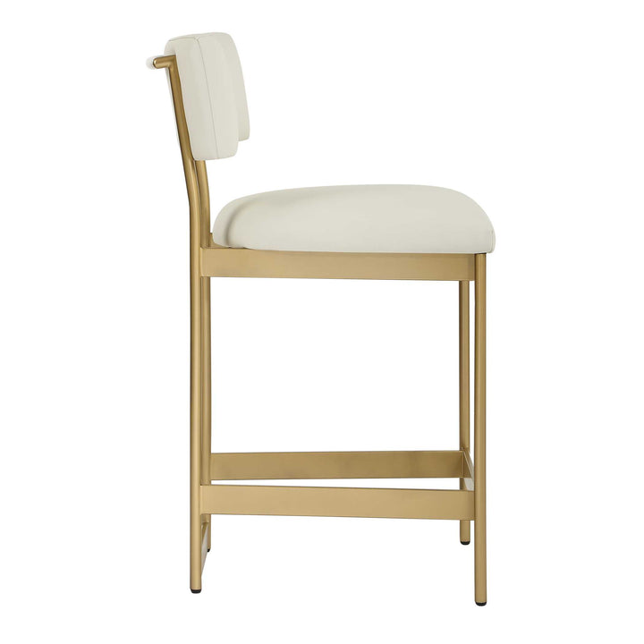 Apsley Gold Counter Stool