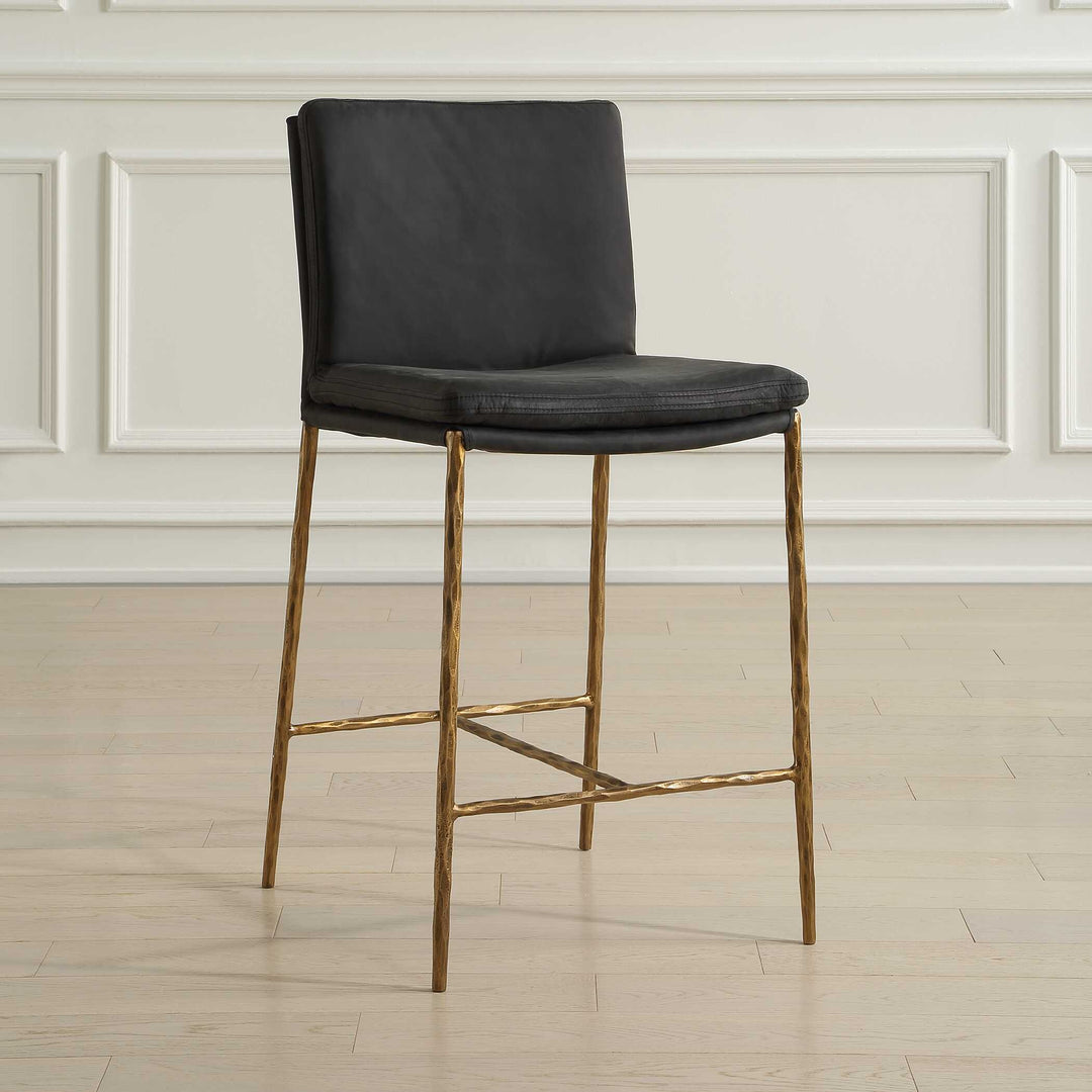 Ascend Charcoal Counter Stool