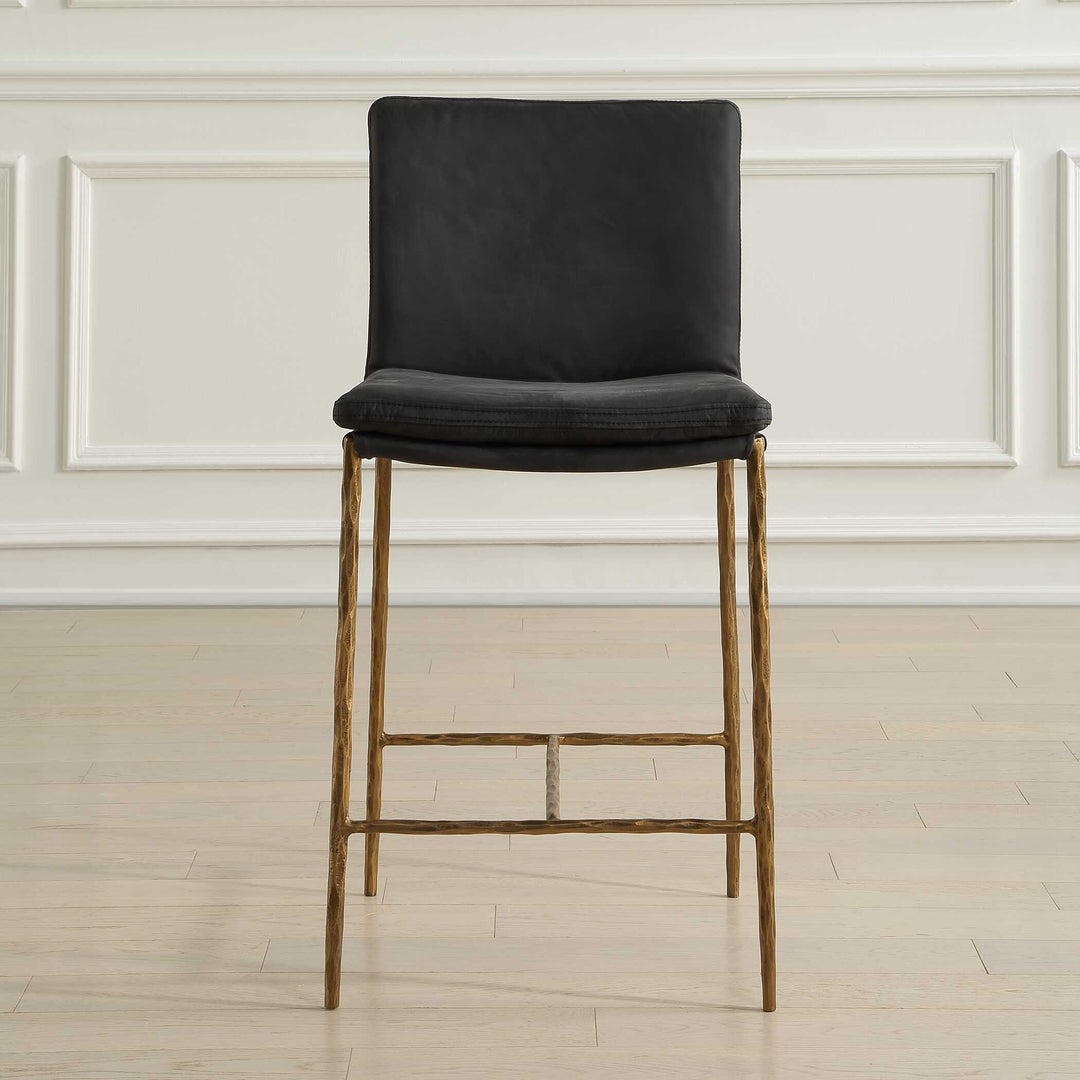 Ascend Charcoal Counter Stool