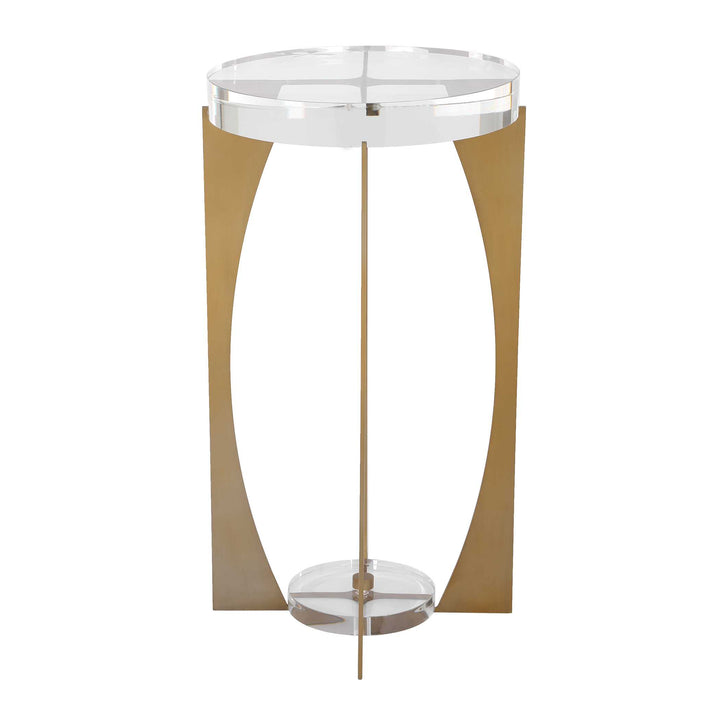 Kolkata Brass Accent Table