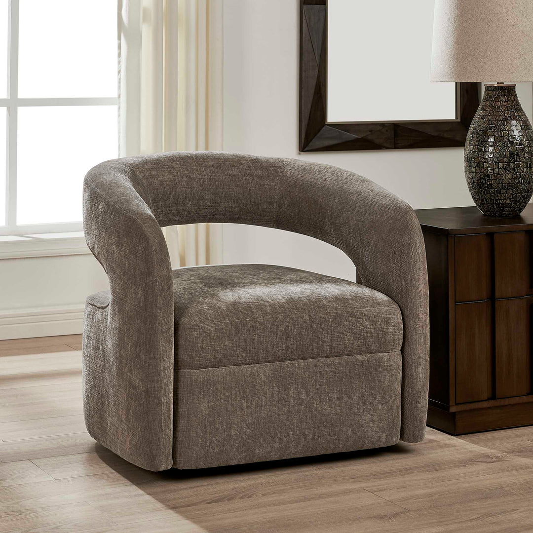 Breis Swivel Barrel Chair