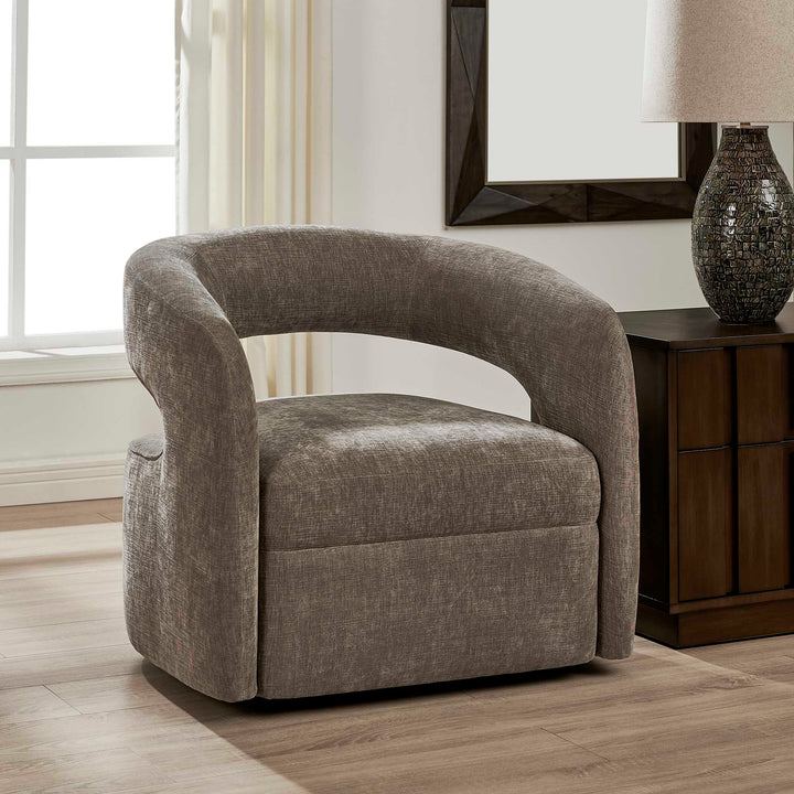 Breis Swivel Barrel Chair