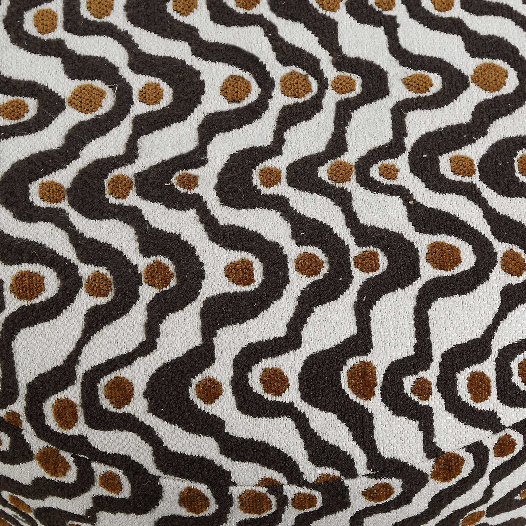 Cas Plush Espresso Ottoman