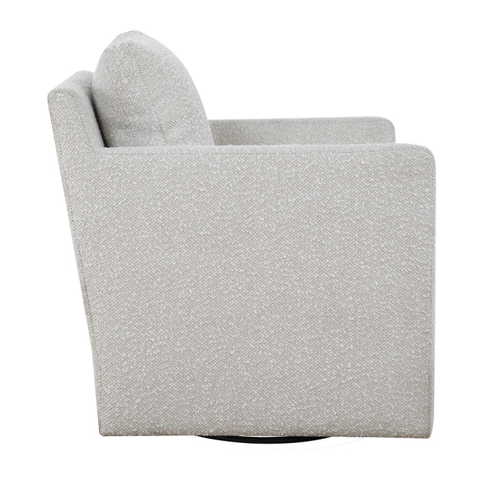 Tisdell Cream Swivel/Glider Chair