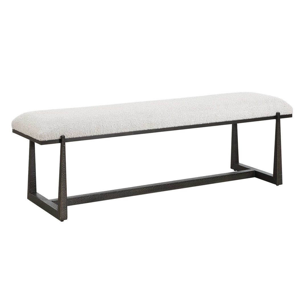 Midas Black Long Bench