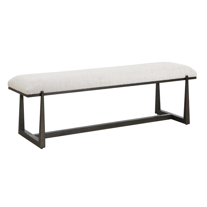 Midas Black Long Bench