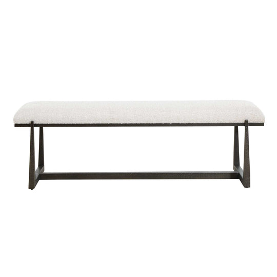 Midas Black Long Bench