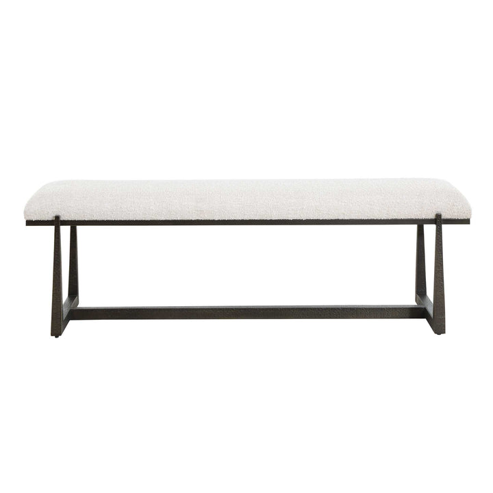 Midas Black Long Bench