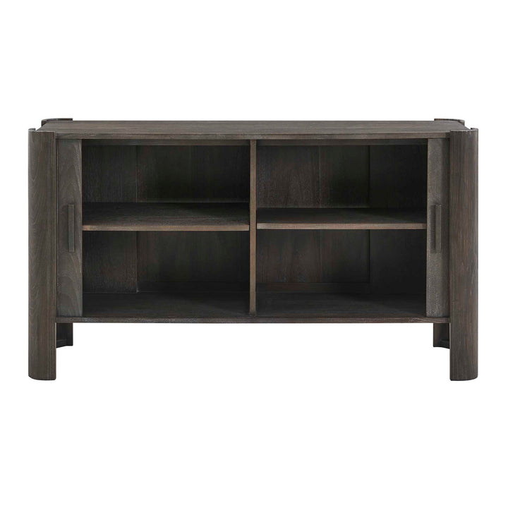 Drury 2 Door Dark Gray Cabinet