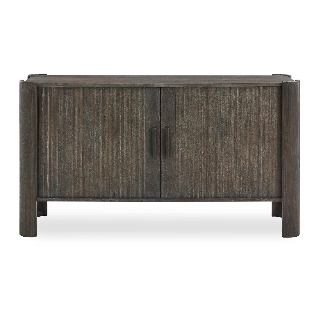 Drury 2 Door Dark Gray Cabinet