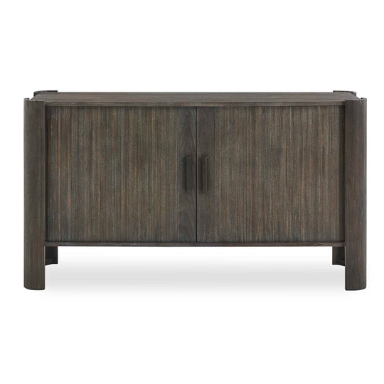 Drury 2 Door Dark Gray Cabinet