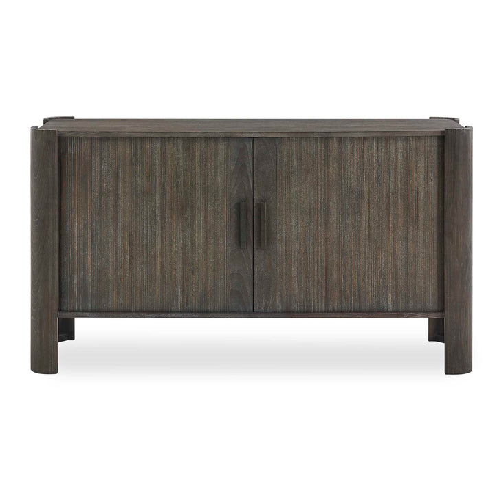 Drury 2 Door Dark Gray Cabinet