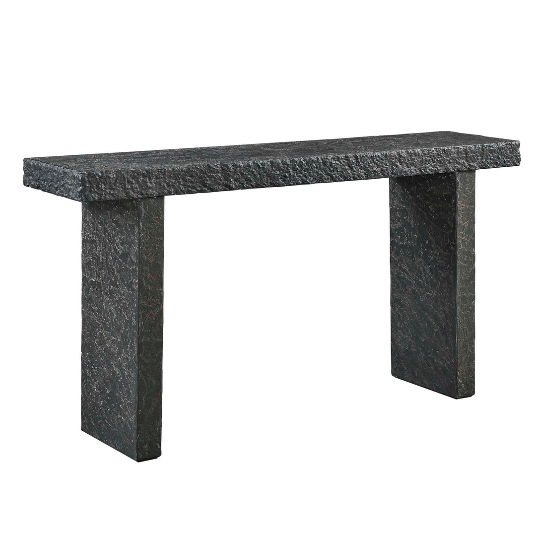 Hagan Indoor-Outdoor Slate Console Table