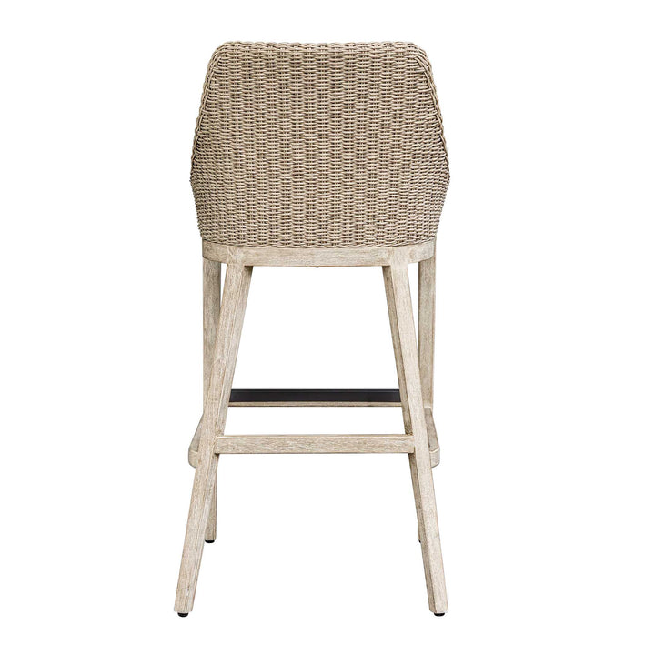 Paloma Outdoor Wicker Bar Stool