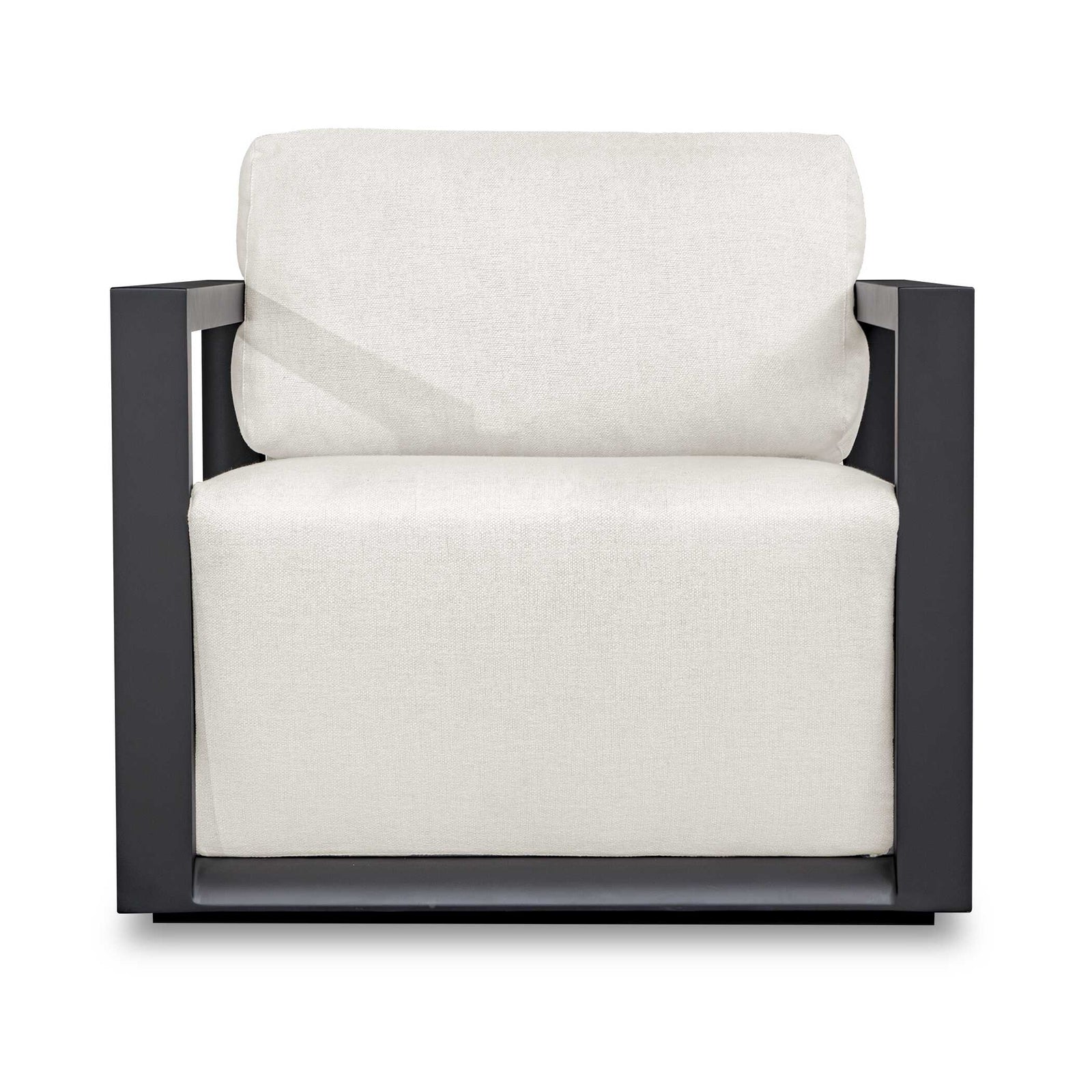 Remsen Black/Oyster Outdoor Lounge Chair