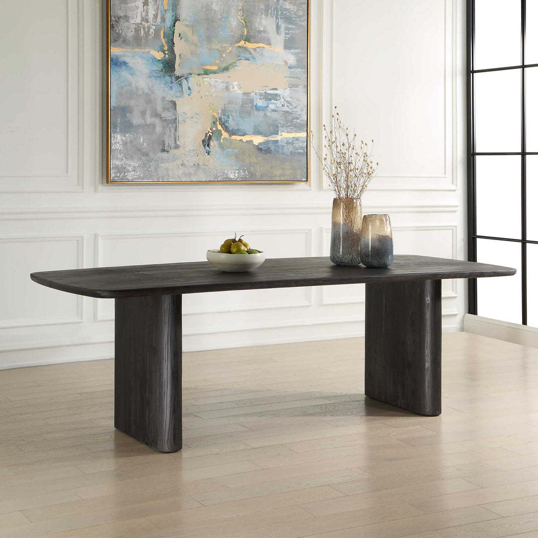 Kirin Black Reclaimed Fir Dining Table