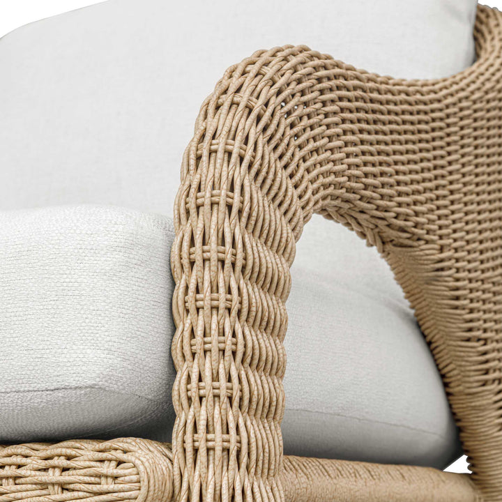 Kavali Outdoor Wicker Lounge Chair