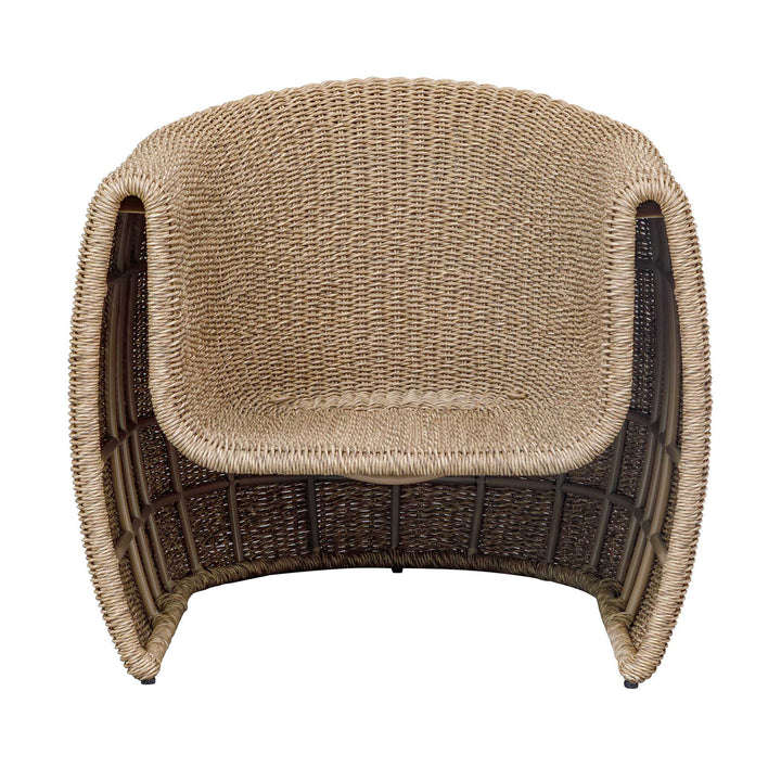 Tropic Golden Flax Outdoor Lounge Chair