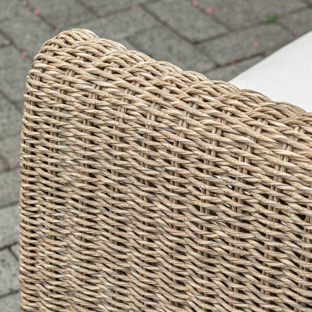 Tropic Golden Flax Outdoor Lounge Chair