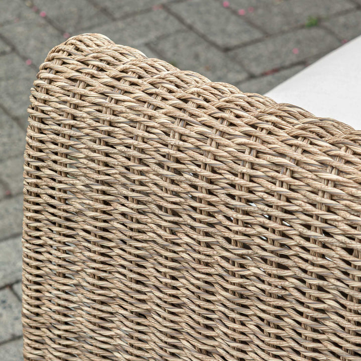 Tropic Golden Flax Outdoor Lounge Chair