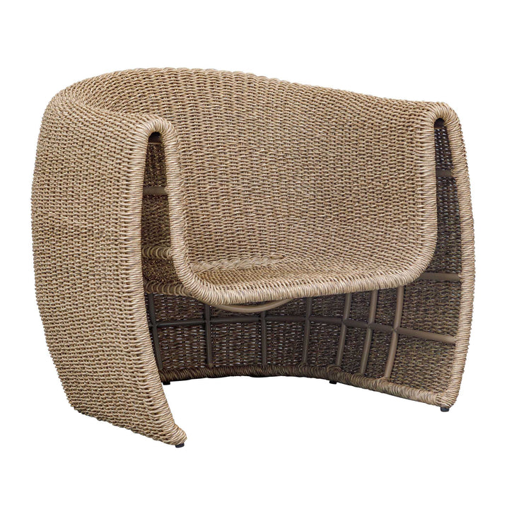 Tropic Golden Flax Outdoor Lounge Chair