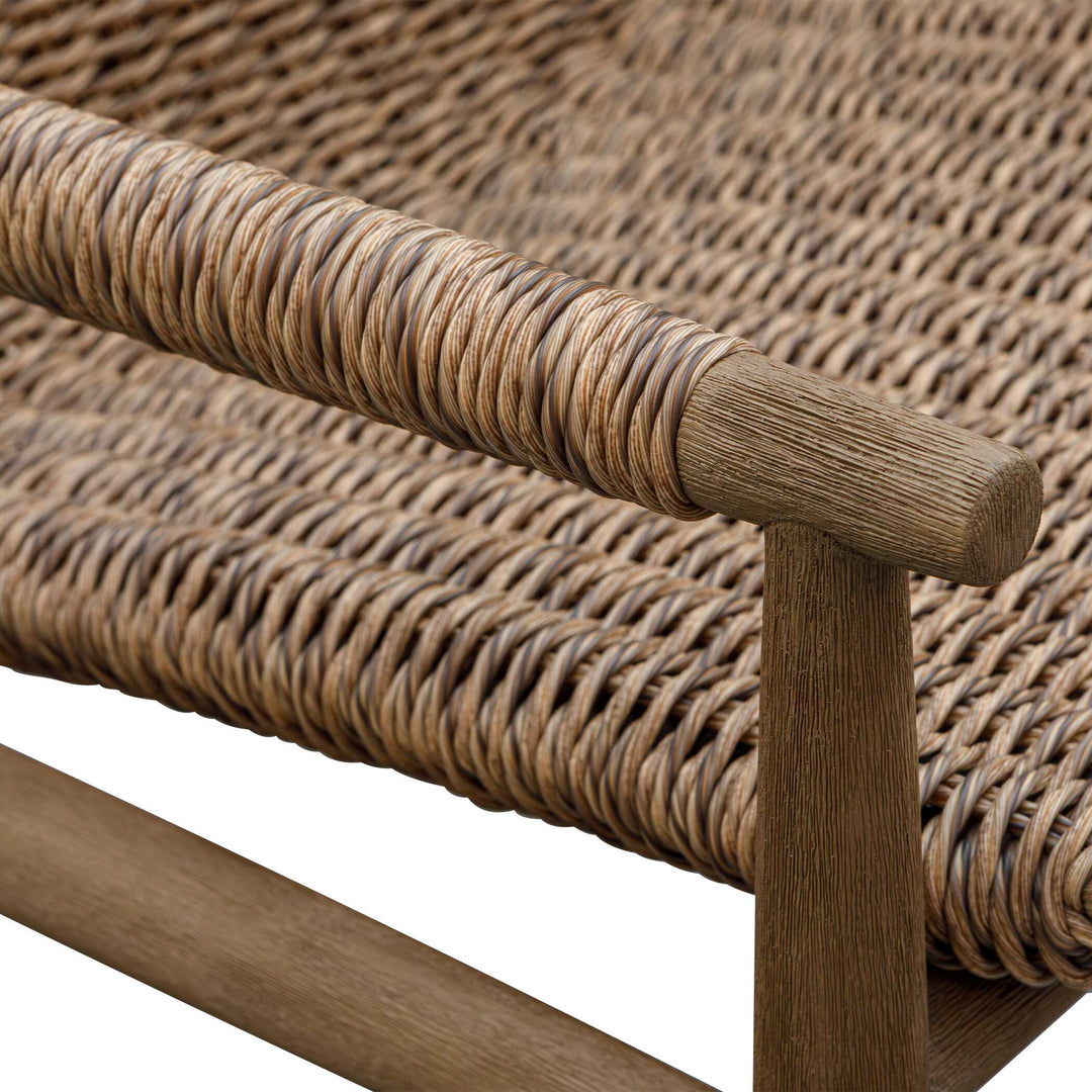 Sumba Golden Flax Outdoor Dining Chair