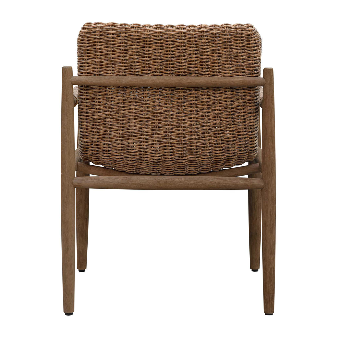 Sumba Golden Flax Outdoor Dining Chair