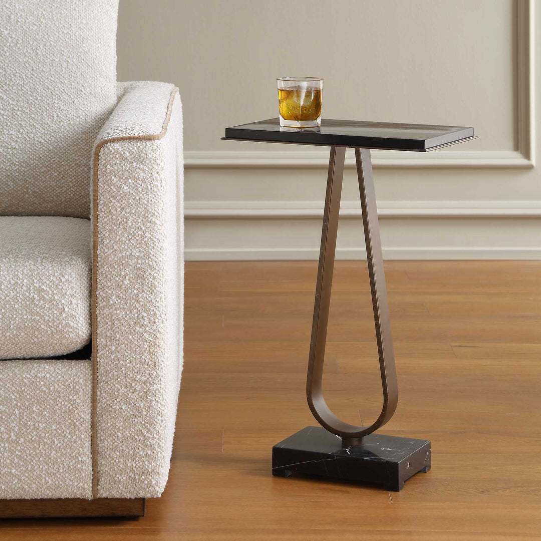 Galloway Minimalist Accent Table