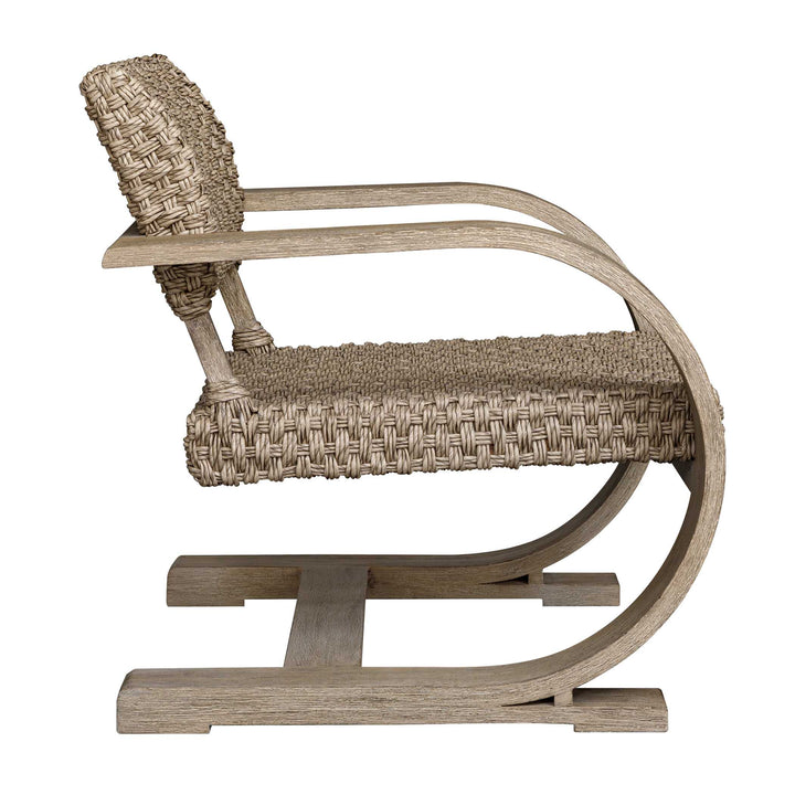 Rehema Outdoor Wicker Lounge Chair