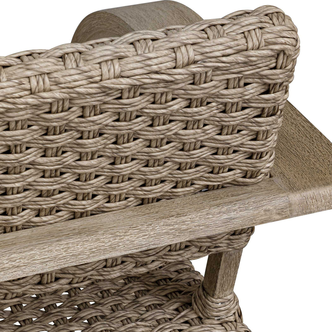Rehema Outdoor Wicker Lounge Chair