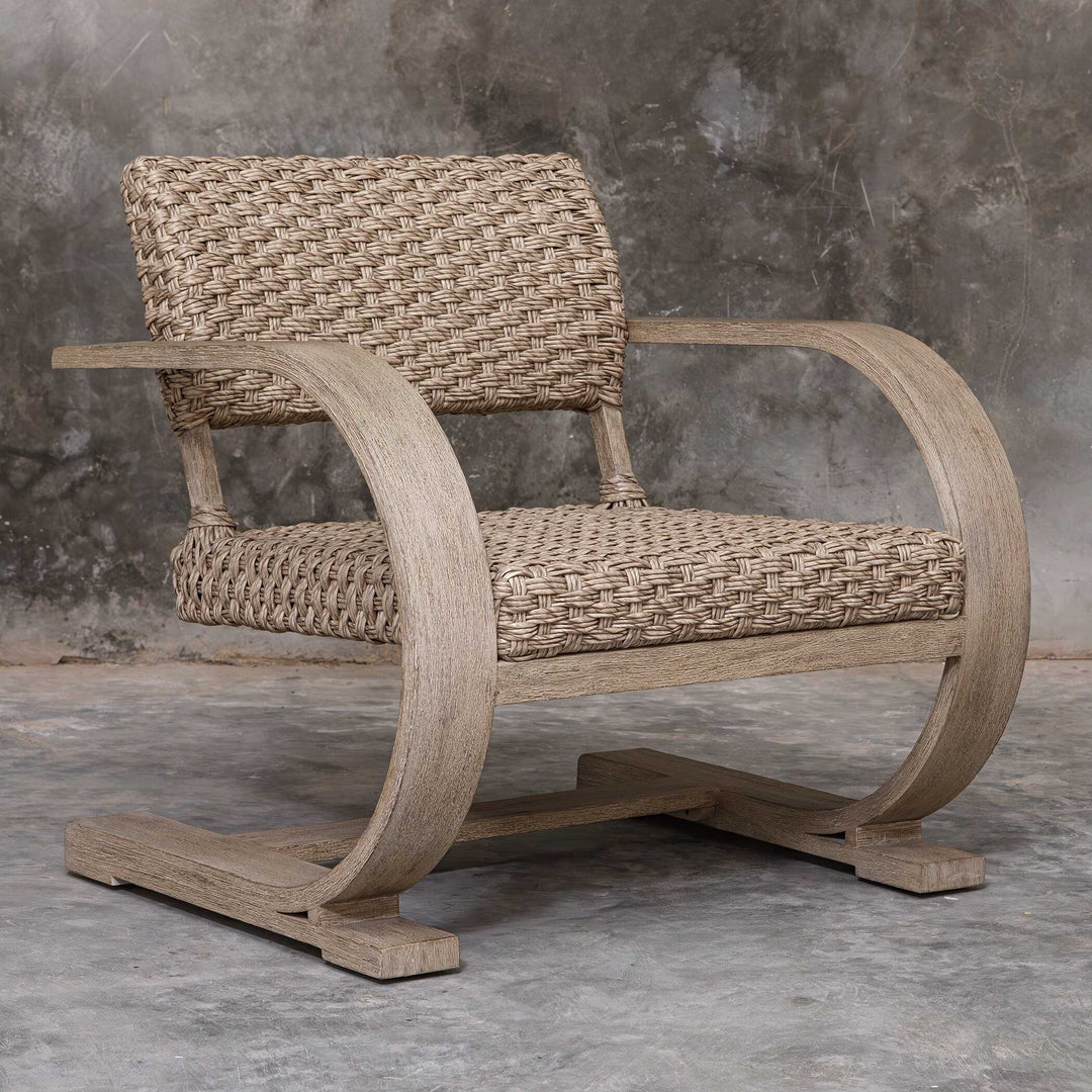Rehema Outdoor Wicker Lounge Chair