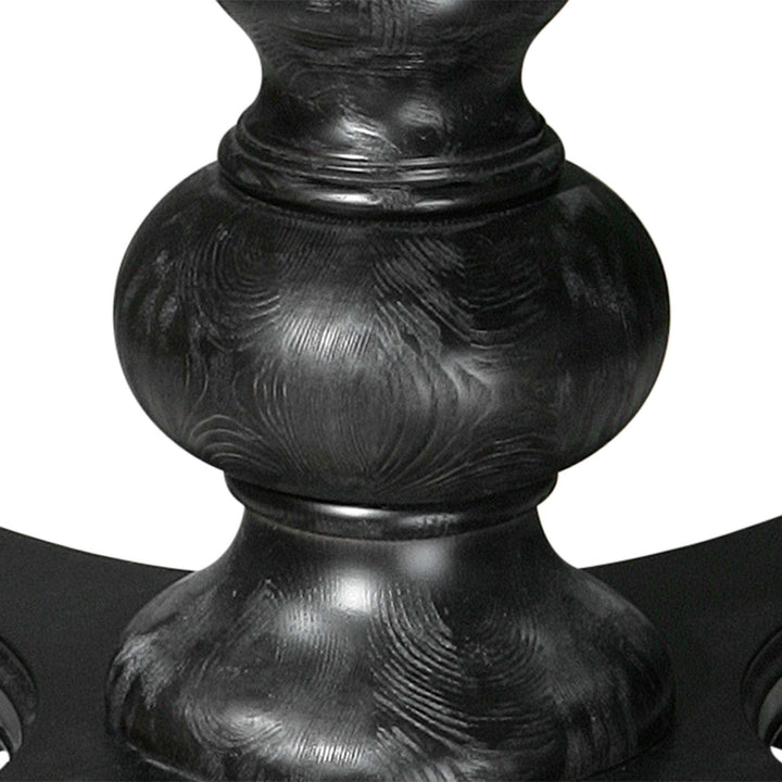 American Home Furniture Uttermost Brynmore Wood Grain Round Table