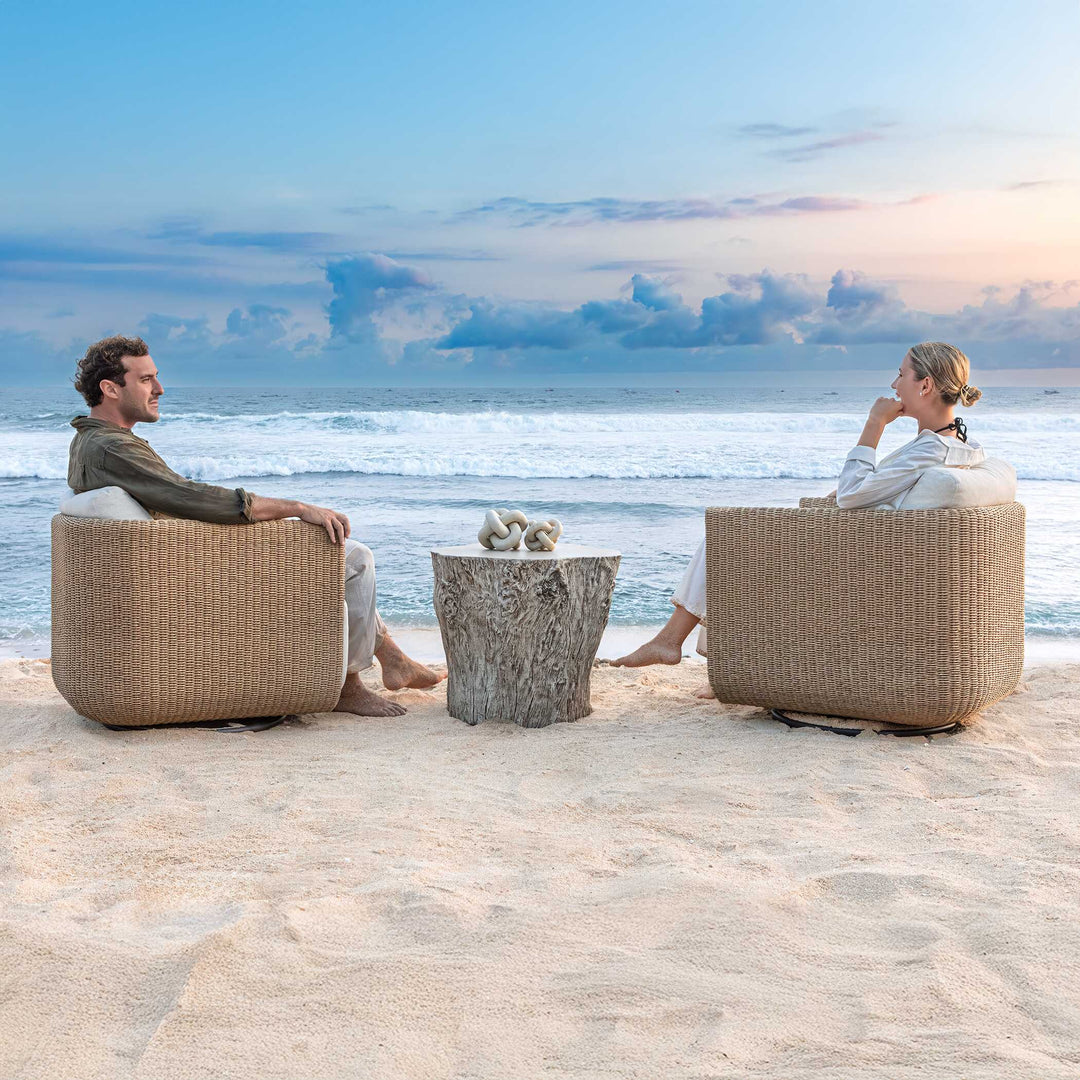 Santorini Outdoor Swivel Lounge Chair