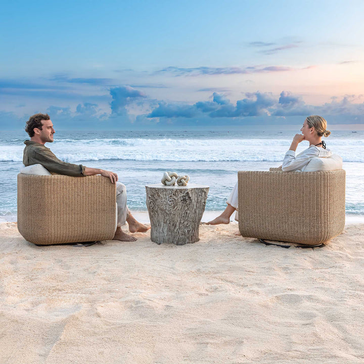 Santorini Outdoor Swivel Lounge Chair