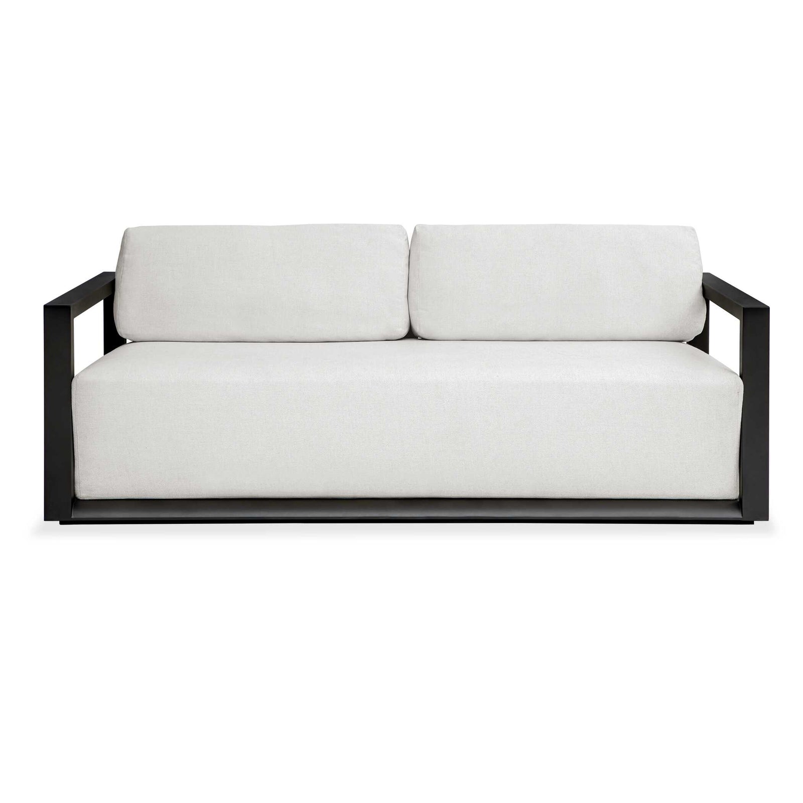 Remsen Outdoor Black/Oyster Sofa 