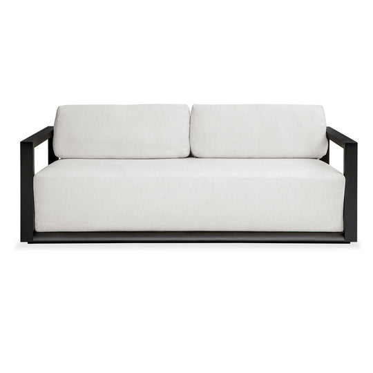 Remsen Outdoor Black/Oyster Sofa 
